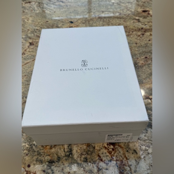 BRUNELLO CUCINELLI Monili Bead Embellished Leather Wedge Sandal Espadrille 40 10 - Picture 10 of 10